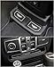 YOCTM For Jeep Wrangler JL 2018 Unlimited 4 Doors Silencer Pad Cushion Non-Slip Gate Slot Cup Holder Mats Auto Interior Door Slot Mat Parts Accessories (White - luminous)