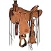 NRS Competitor Series Heavy Oil Roughout Strip Down Ranch Roping Saddle Brown 15.5thumb 1