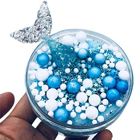 ANOKA Mermaid Mixing Cloud Slime Squishy Putty Scented Stress Kids Crystal Clay Toy