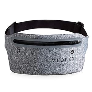 Bum tas voor vrouwen mannen, heuptas, lichtgewicht waterdichte loopriem voor telefoon met hoofdtelefoongat, verstelbare…