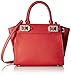 Nine West Gleam Team Mini Satchel Bag, Bright Poppy, One Size