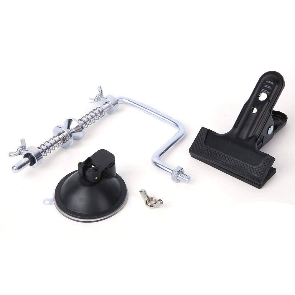 VGEBY Fishing Line Spooler, Clamp Type Fishing Line Winder Tool Reel Spool Spooling Station System with Suction Cup Fishing Supplies