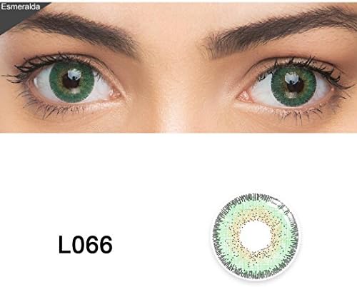 Yiiena Multi-Color Cute Contact Lenses Color Blends Cosplay Eyes Cosmetic Makeup Eye Shadow (A Pair)