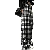 Plaid Goth Alt Pants Baggy Pants for Women Alt Clothing Alternative Clothing