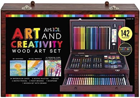 Art 101 142-Piece Wood Art Set (Limited Edition)
