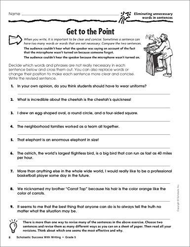 Scholastic Success With Writing: Grade 5 Workbook - Thumbnail 4