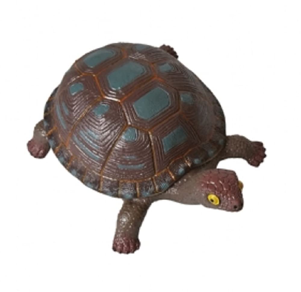 Ravensden Rubber Tortoise Figure 15cm - Two Designs, One Design Sent at Random