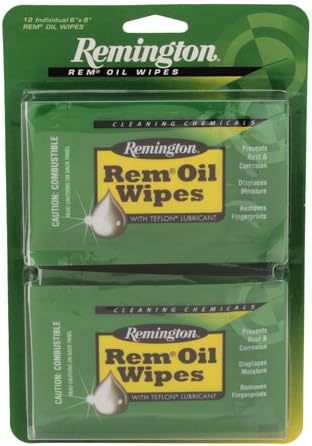 Rem Oil Wipes (12 Count)6" X 8" wipes