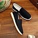 Aircee Men Chinese Traditional Old Beijing Shoes Kung Fu Tai Chi Rubber Sole Shoes Black