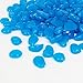 Whonline 400 Pcs Glow Pebble Stone for Garden Walkways Decoration, Blue