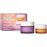 Olehenriksen Hunt for Hydration Mini Moisturizer & Eye Cream Duo Holiday Gift Set:: Banana Bright+ Eye Crème and Strength Trainer Peptide Boost Moisturizer