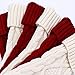 LimBridge Christmas Stockings, 6 Pack 15 inches Small Size Cable Knit Knitted Xmas Rustic Personalized Stocking Decorations for Family Holiday Season Decor, Cream or Burgundy