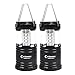 2 Pack,Portable LED Camping Lantern,Outdoor Flashlights.Water Resistant Ultra Bright 30 LED Lantern for Hiking,Emergencies,Hurricanes,Outages,Storms,Camping,Fishing.(Batteries Not Included)
