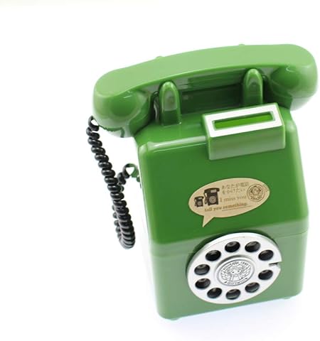 Amazon Olive G おしゃれ アンティーク レトロ ダイヤル式 公衆電話 貯金箱 Green 装飾 お誕生日 貯金箱 おもちゃ Amazon Olive G おしゃれ アンティーク レトロ ダイヤル式 公衆電話 貯金箱 Green 装飾 お誕生日 貯金箱 おもちゃ