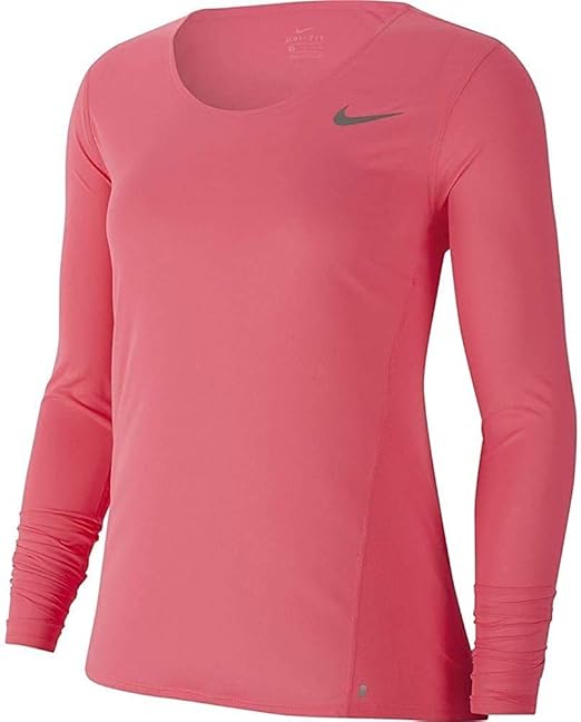 Amazon ナイキ レディース 長袖 ランニングトップ Us サイズ X Small カラー ピンク シャツ 通販