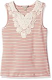Speechless Girls' Top Basic Tank With Frt Applique