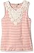 Speechless Girls' Top Basic Tank With Frt Applique