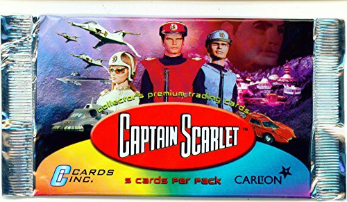 Cardz Inc Captain Scarlet Premium Trading Card Pack
