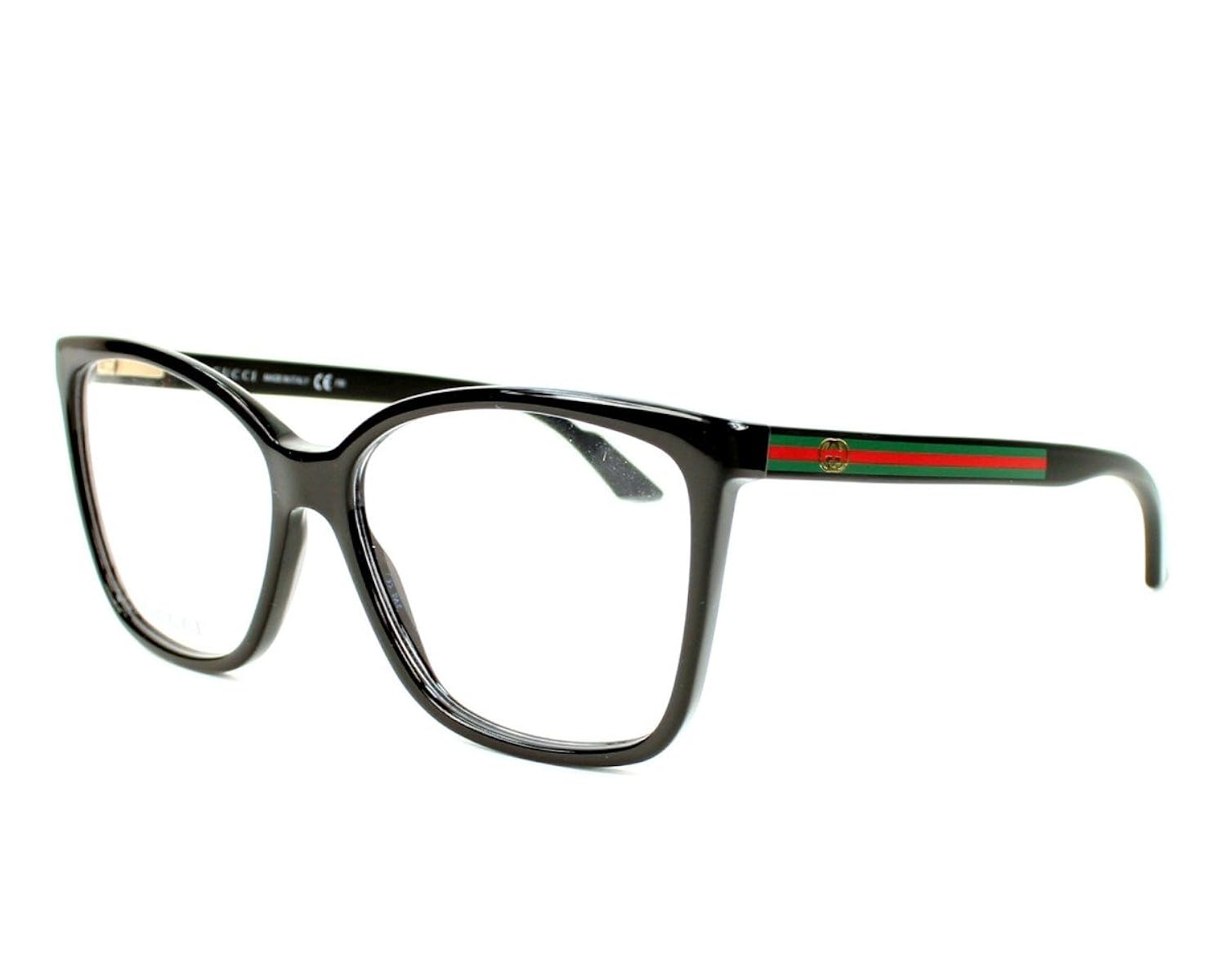 Gucci frame GG 3555 KUN Acetate Shiny Black Mat Black Clothing