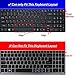 Keyboard Cover Compatible with Acer Aspire E 15 E5-574G /575G E5-576G /Aspire 3 A315-21 A315-31 A315-41 A315-51/Aspire 5 A515-51(G) A515-52 /Aspire 7 A715-72G A717-72G /Aspire E5 E17 V17 V3 V15 -Black