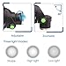 ONSON LED Headlamp,3 Modes Zoomable Flashlight,Super Bright Waterproof Headlight with Rechargeable Batteries for Camping Riding Fishing Hunting Reading Rainy Weather