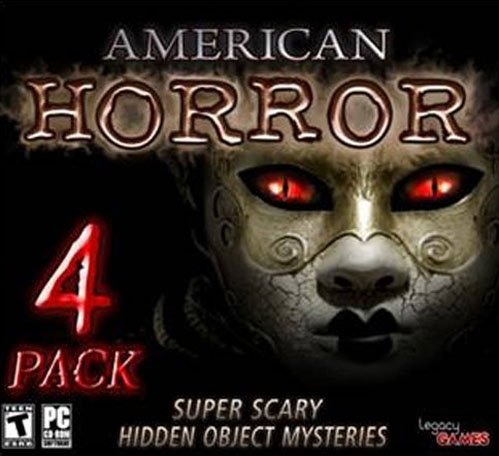 American Horror (Super Scary Hidden Object Mysteries, 4 Pack)