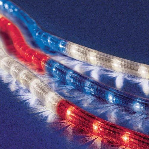 Celebrations Rope Lights 18', Red, White and Blue Amazon.co.uk
