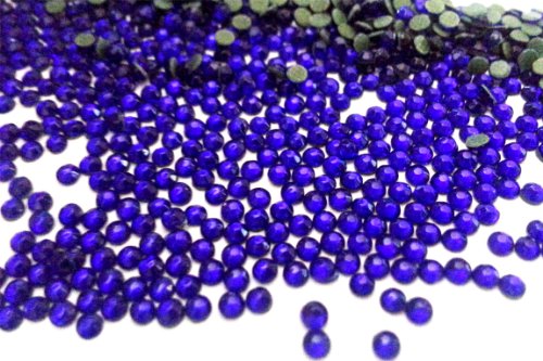 GoldenLiving168 Royal Blue Round 400pcs Rhinestone 2mm (ss6) 3D Acrylic Nail Art Decoration Cellphone Case (High Quality) USA SELLER! FAST SHIPPING!