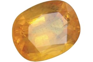 Tejvij And Sons Pukhraj Original Certified Yellow Sapphire Gemstone