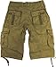 Mens Cargo Pocket Shorts Military-Style Size:30-54#A8s