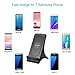 Wireless Smart Charger QI Certified Fast Wireless Charging Stand with Cooling Fan Phone Holder for Samsung Galaxy S9 S9 Plus Note 9 Note 8 S7 for iPhone X 8/8 Plus and all QI-Enabled Devices