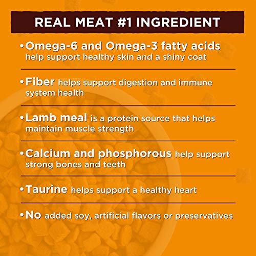 Nature's Recipe Adult Dog Food Dry, Lamb Meal & Rice Recipe, 15-Pound (Packaging may vary) - Thumbnail 3