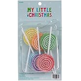Mini Christmas Tree Ornaments for Tiny Tree (Lollipop Ornaments Set 0f 6)
