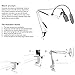 Neewer Desktop Microphone Suspension Boom Scissor Arm Stand with Microphone Clip Holder, Table Mounting Clamp and Pop Filter Windscreen Mask Shield Kit for Studio Broadcasting,Singing,Recording(White)