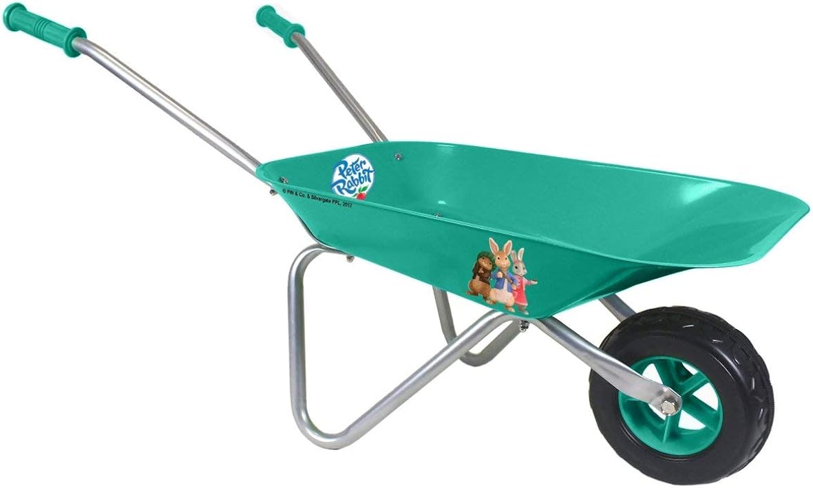 childrens metal wheelbarrow