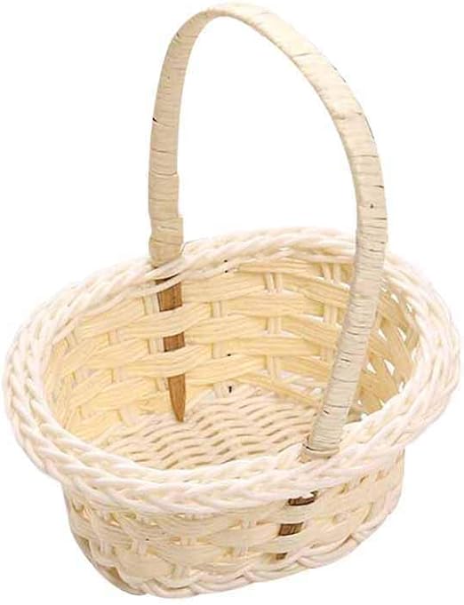 Yinpinxinmao Wicker Basket Gift Baskets Empty Oval Willow