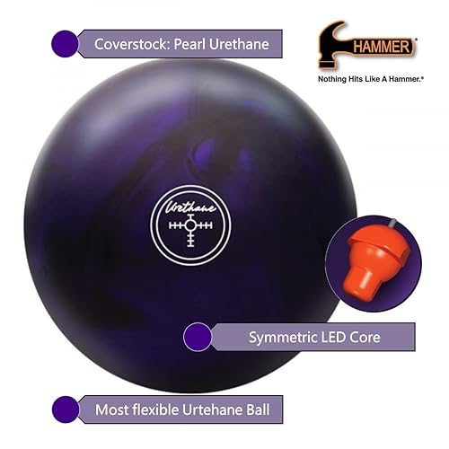 ボール hammer PURPLE PEARL URETHANE 15P ボール hammer PURPLE PEARL URETHANE 15P Hammer Purple Pearl