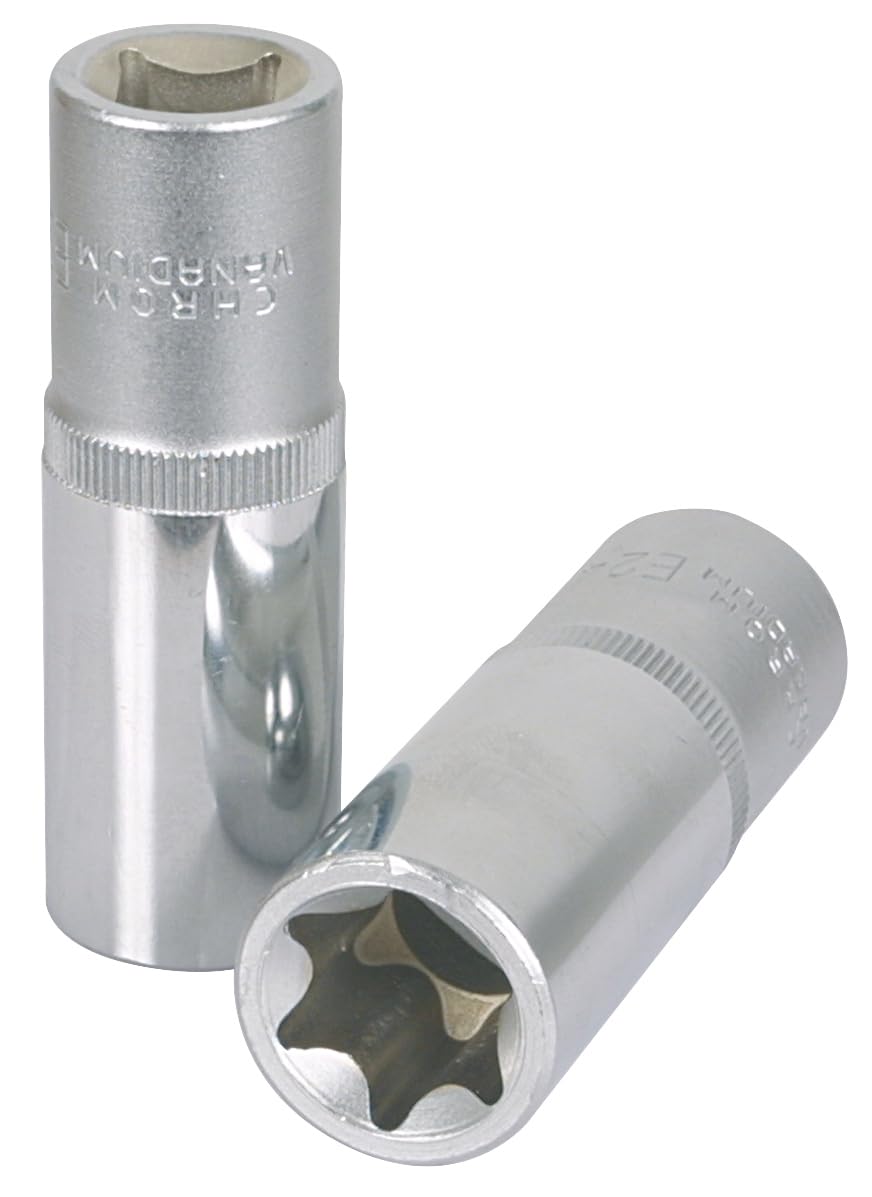 KS-Tools 911.4425-E 1/2" TX-E-Stecknuss,Lang,E12