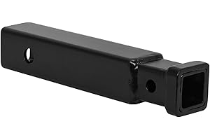 Enthuze Receiver Tube Adapter (2" To 1-1/4" Shank),3,500 LBS. GTW, 9-1/2" Length, Not for Towing Use