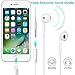 JOVERS Earphone Adaptor Female Connector Audio Cable Earbuds Accessories Aux Converter White 2 Pack