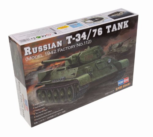 Hobby Boss Russian T-34/76 Tank Model 1942 Vehicle Model Building Kit