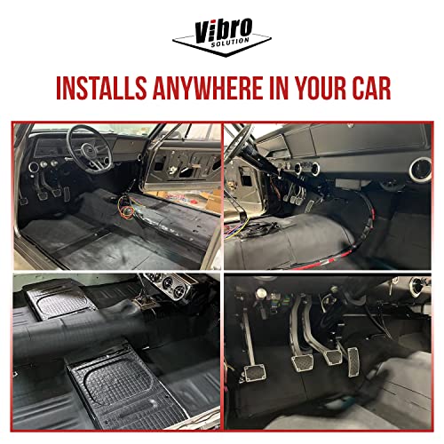 Vibro Sound Deadener for Cars 228 mil 1/4" Waterproof Sound Deadening