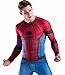 Red Plume Men Cool Dry Compression Long Sleeve Base Layer Shirts, Spider Tee (M, Spider)