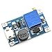DZS Elec 6pcs Mini DC-DC Adjustable Boost Converter Voltage Regulator 2V-24V to 5V-28V 2A Step-Up USB Input Power Module DIY 5V 9V 12V 18V 24V DC Power Supply Module