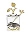 Godinger Leaf Jam Jar With Spoon, Honey Jar with Spoon, Honey Dish