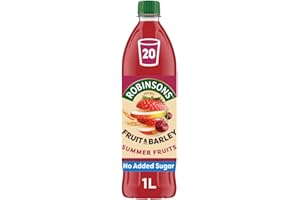 ROBINSONS Robinson's Summer Fruits, No Added Sugar, 1-Liter Pack