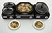 Crock-Pot SCCPMD5-CH Hook Up Round Connectable Entertaining Slow Cooker System, 5-Quart, Metallic Charcoal