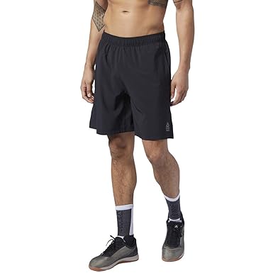pantalones reebok crossfit hombre negro