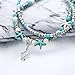 OULII Sea Star Bracelet Anklet Foot Jewelry for Women Girls