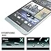 HTC ONE M7 Screen Protector, AOMIDI Tempered Glass Screen Protector for HTC M7, 0.3MM Thickness, 2.5D Round Edge, High Definition, 9H Hardness (CLEAR, 1 Pack)